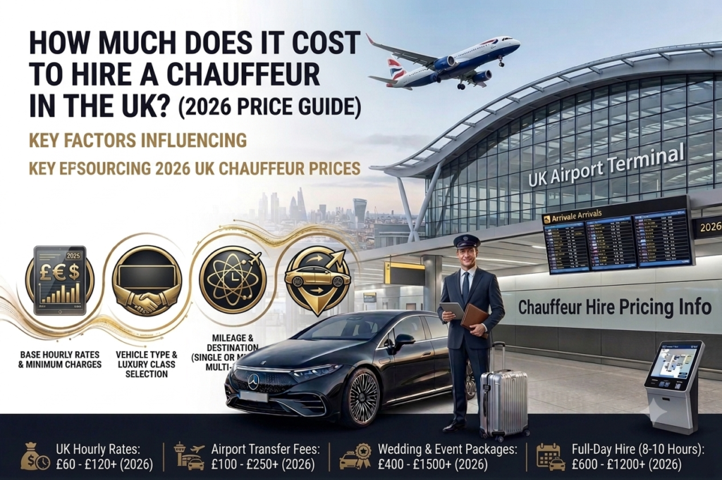 How Much Does a Chauffeur Cost UK 2026 Price Guide