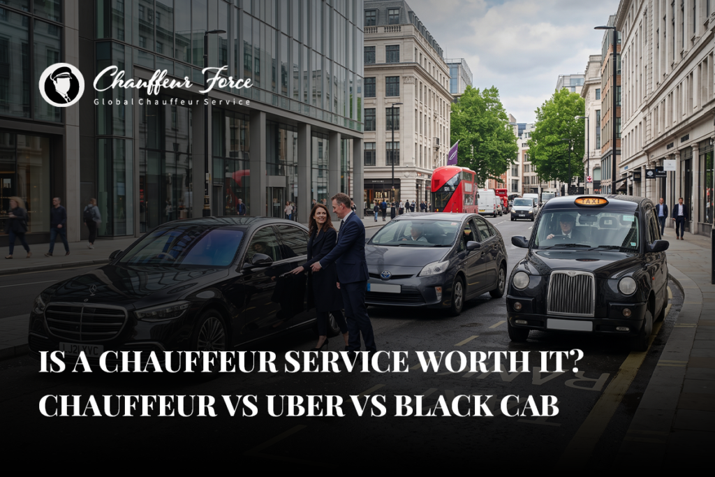 Is a Chauffeur Service Worth It Chauffeur vs Uber vs Black Cab