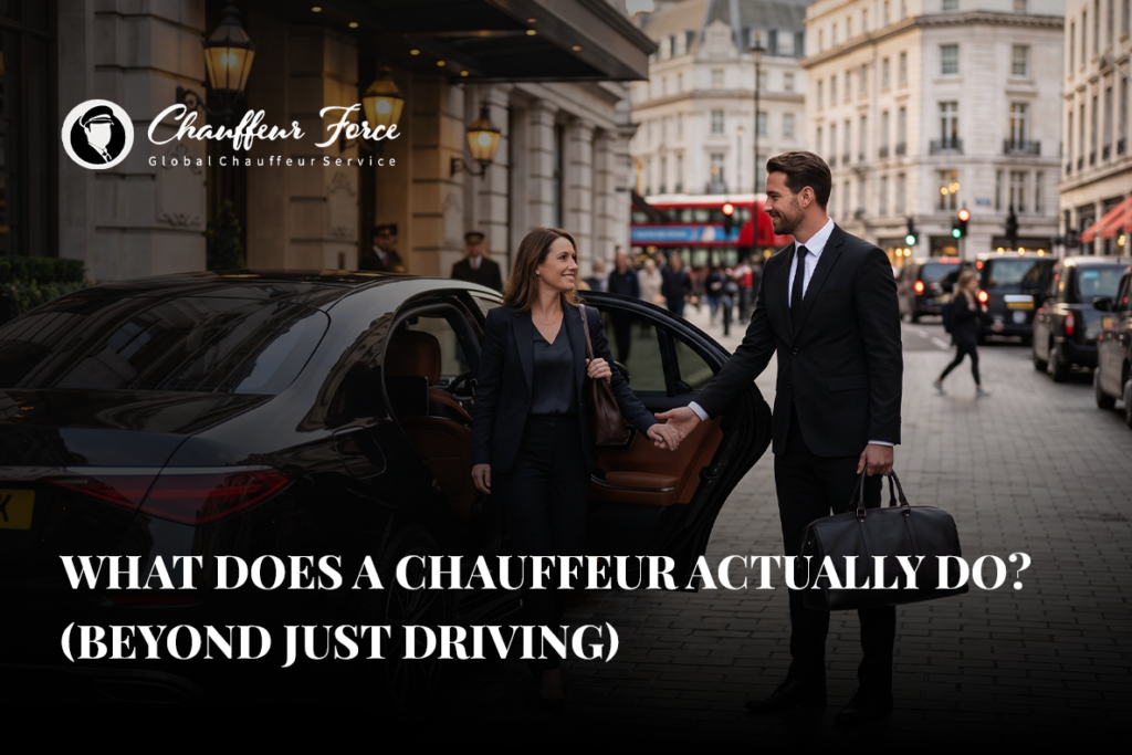 What Does a Chauffeur Actually Do (Beyond Just Driving)