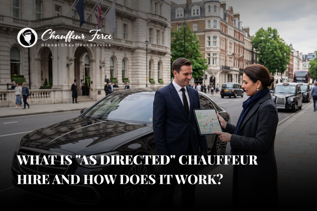 What Is As Directed Chauffeur Hire and How Does It Work